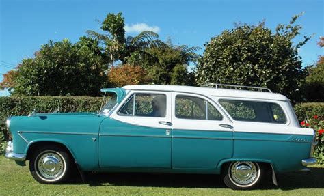 Side View Of Mk Ii Ford Zephyr Estate In New Zealand Ford Zephyr