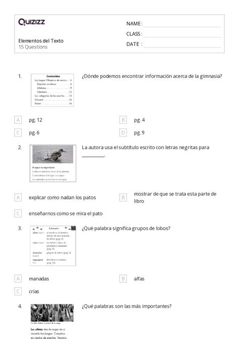 Orden Alfabetico Hojas De Trabajo Para Grado En Quizizz Descubra