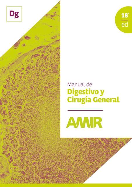 Gastroenterolog A Amir Manual Va Edici N Christian Pesantez Udocz