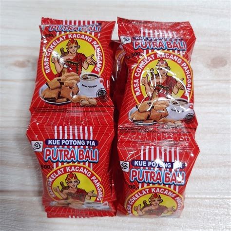 Jual Kue Putra Bali Kacang Snack Jadul 1 Renceng Isi 10 Shopee Indonesia