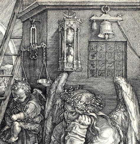 Albrecht Dürer, Melencolia I (detail) | Download Scientific Diagram