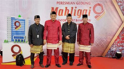 Safari Bisnis Dan Peresmian Gedung Baru Bank Jambi Mahligai Pt