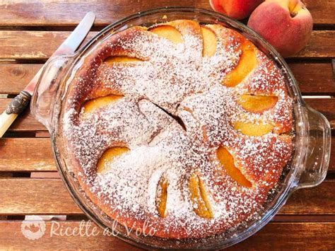 Torta Di Pesche E Yogurt Senza Grassi Con Farina 2 Ricette Al Volo