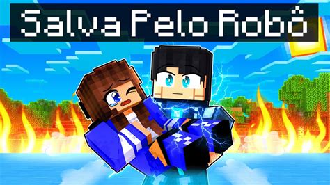 MIIKA foi SALVA pelo GAROTO ROBÔ no Minecraft Miika YouTube