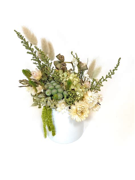 The Woodlands Dried Floral Arrangement Baton Rouge Succulent Co