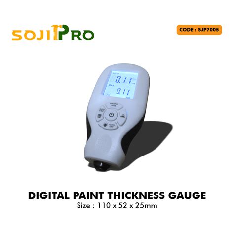 Digital Paint Thickness Gauge Huinindo Multi Niagatama