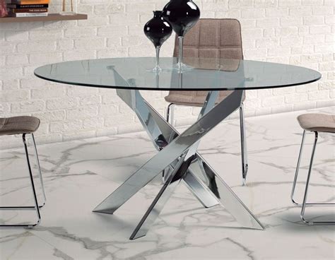 Table Ronde En Verre Design