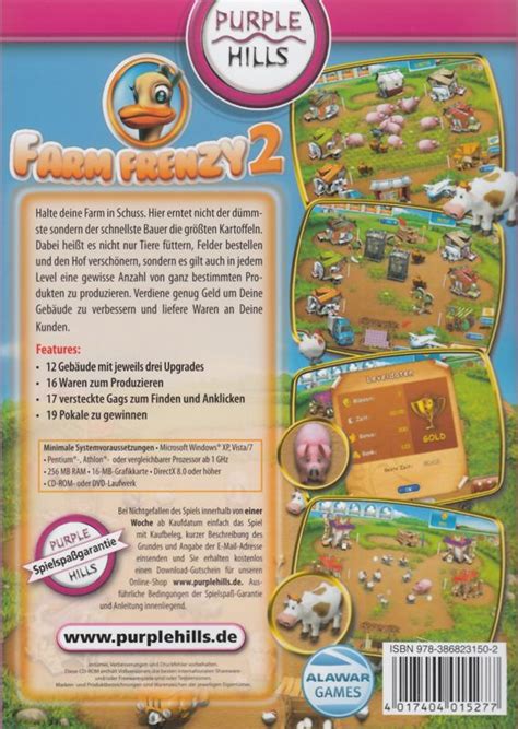 Farm Frenzy 2 2008 Box Cover Art Mobygames