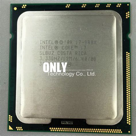 free shipping intel i7 980X i7 980X(3.33GHz/12MB /6 cores /Socket 1366/ ...