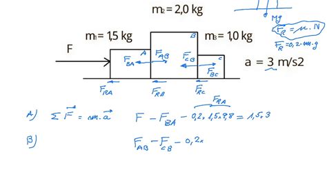 Fisica Dinamica Con 3 Bloques 2 Con Rozamiento Otosection