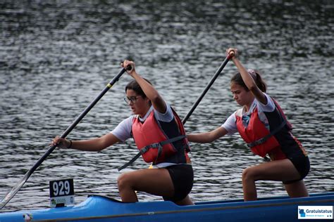 CANOAGEM Daniela Almeida e Marta Jooris no pódio na Final Nacional das