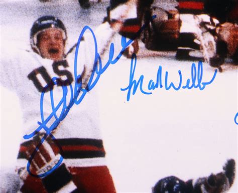 Team Usa Miracle On Ice X Photo Team Signed By With Jim