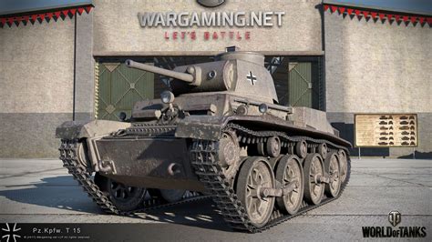 Pz Kpfw T 15 HD Renders The Armored Patrol