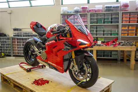 Lego Technic Lifesize Ducati Panigale V R Sc The Brothers