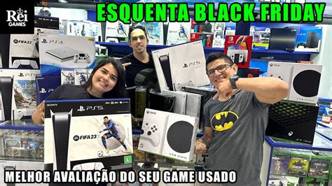 ESQUENTA BLACK FRIDAY MELHOR AVALIAÇÃO DO SEU GAME USADO REI GAMES