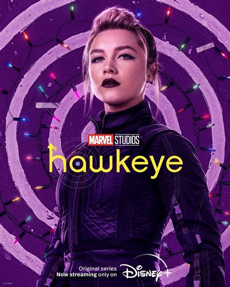 Florence Pugh Hawkeye Poster 2021 • Celebmafia