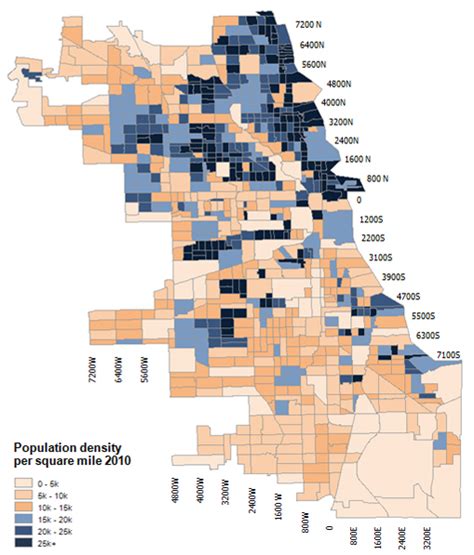 3.5-05-City of Chicago population density circa 1980