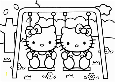 Hello Kitty Tea Party Coloring Pages | divyajanan