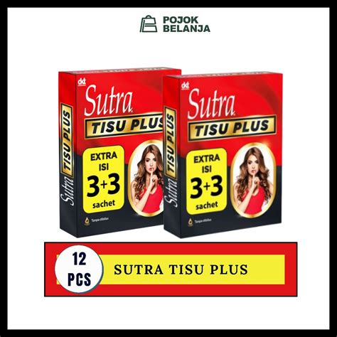 Jual Sutra Tisu Plus X Isi Sachet Tissue Magic Tanpa Dibilas