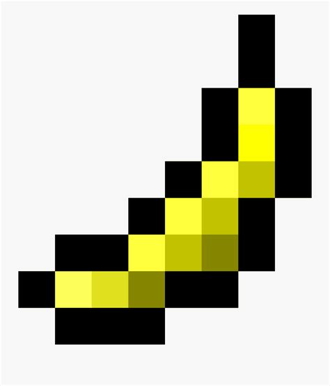 Clip Art Pixel Banana - Minecraft Banana Pixel Art , Free Transparent Clipart - ClipartKey