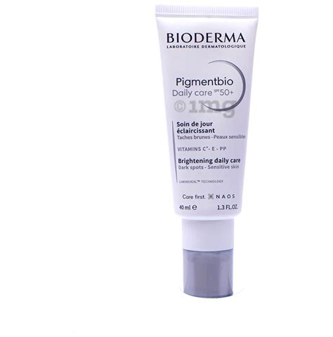 Bioderma Pigmentbio Daily Care Cream SPF 50 For Dark Spots Suitable