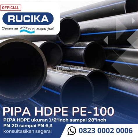 Pipa Rucika Hdpe Ukuran 5 Inch Pn 10 Di Jakarta Timur Tribun JualBeli