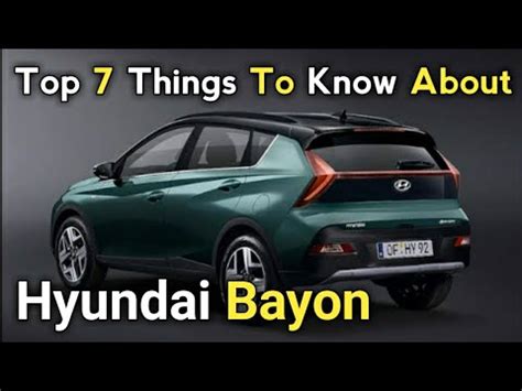 Hyundai Bayon Review Exterior Interior Features Specs Launch