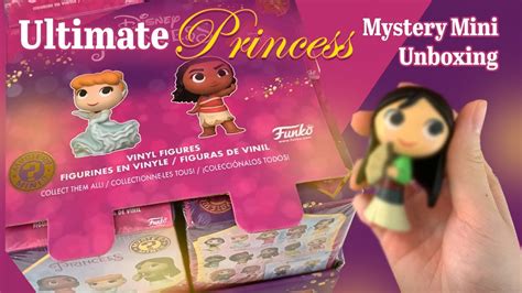 Disney Ultimate Princess Mystery Minis Unboxing Cqph Youtube