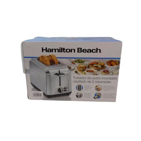 Hamilton Beach Kitchen Hamilton Beach 2274 2 Slice Brushed