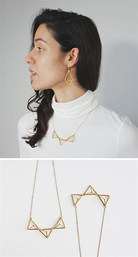 Minimalist Geometric Jewelry Designs To Dress Up Any Outfit