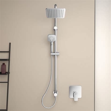 Ideal Standard A Aa Idealrain Duo Cube Colonna Doccia Senza