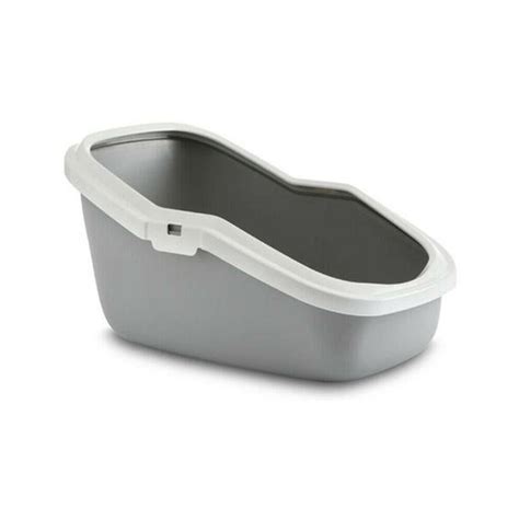 Extra Deep Large Cat Kitten Litter Tray Open