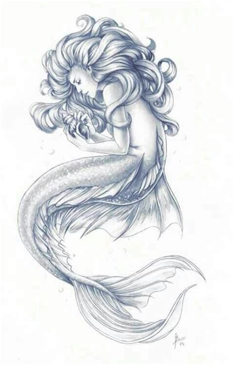 "Ideas de Tatuajes" ~~Rosario Contreras~~ Mermaid Artwork, Mermaid ...