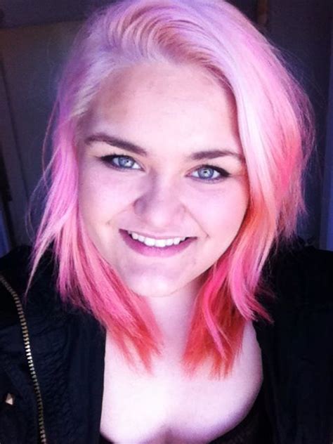 Pink And White Hair