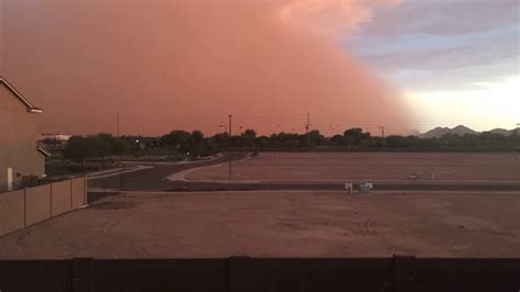 Dust Storm Time Lapse Video July 29th 2016 Photo Credit Justine