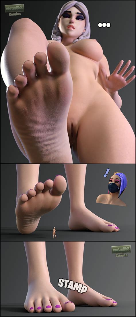 Rule 34 2girls 3d Barefoot Catalyst Fortnite Comic Feet Foot Fetish