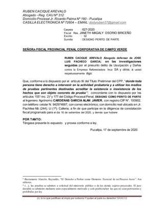 Apersonamiento PDF