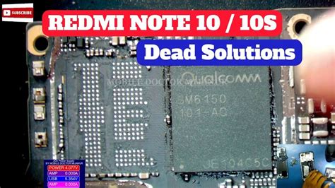 Redmi Note 10 Fully Dead Solutions By Mobile Doctor Mijanur Youtube