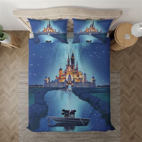 Disney Schloss Disney Familie Micky Maus Bettwäsche AMZPODPrints