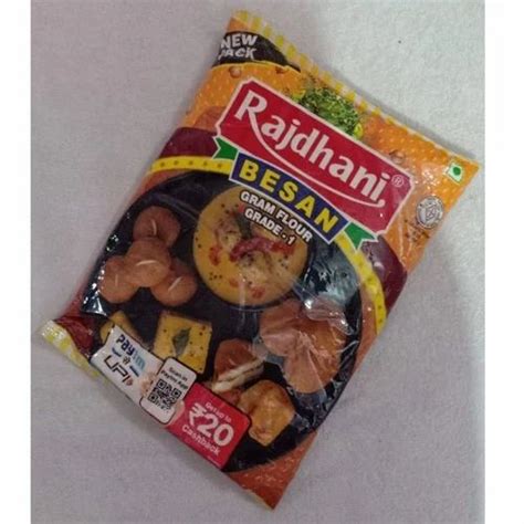 Printed Glossy Besan Packing Pp Pouch Heat Sealed At Rs 210 Kg In