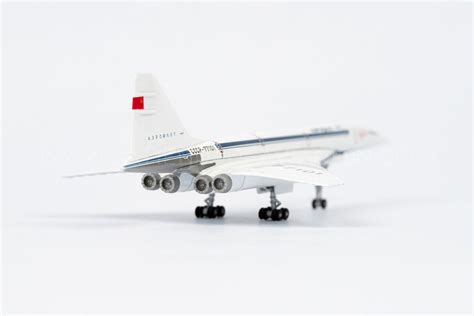 Aeroflot Tupolev Tu 144S Herpa HE562775 Modelo A Escala 1 400 La