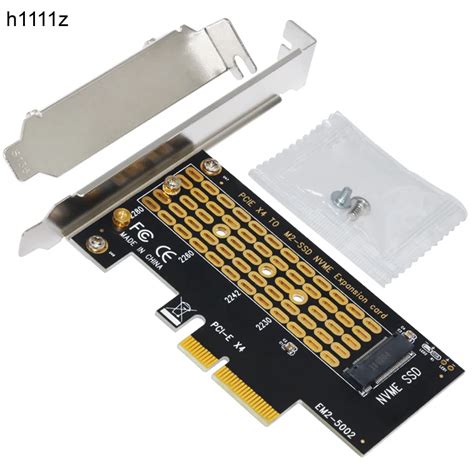 H1111Z Add On Cards PCIE to M2/M.2 Adapter/PCI Express M.2 SSD PCIE ...