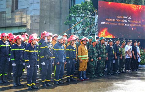 Cần Thơ thực tập phương án chữa cháy và phương án cứu nạn cứu hộ