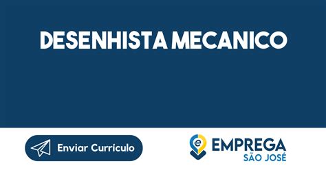 Desenhista Mecanico Jacarei Sp Emprega São José Vagas De Empregos