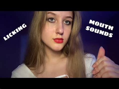 ASMR Mic nibbling No talking АСМР Ликинг Звуки рта Mouth Sounds