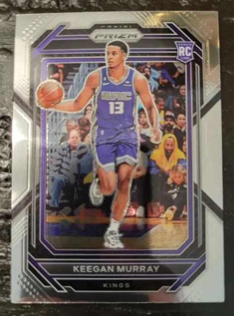 CARTE RECRUE 2022 23 Panini Prizm Keegan Murray 245 RC Sacramento