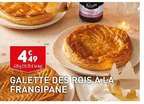 Promo Galette Des Rois La Frangipane Chez Aldi Icatalogue Fr