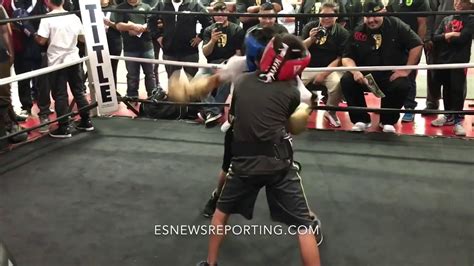 Must See Kids Sparring Throwing Hands Non Stop Esnews Boxing