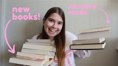 January Reading Wrap Up Book Haul Youtube