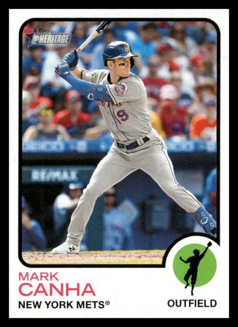 2022 Topps Heritage High Number 669 Mark Canha For Sale Online EBay